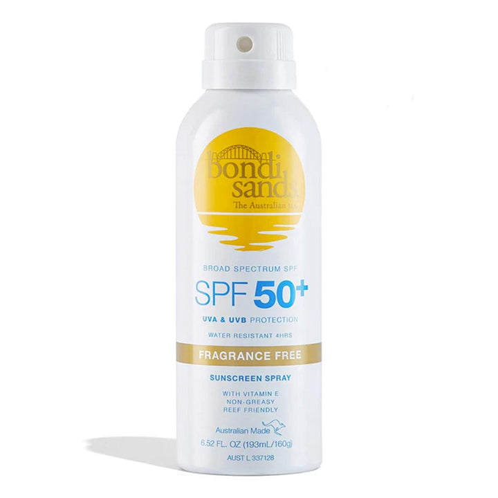 Sunscreen sprays SPF 50+ AEROSOL MIST SPRAY FRAGRANCE FREE 160G