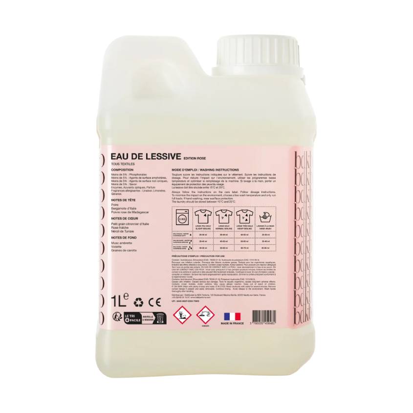 Eau De Lessive Rose Laundry Water