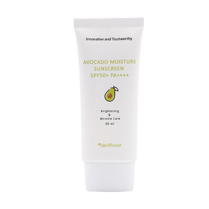 BELLFLOWER AVOCADO MOISTURE SUNSCREEN SPF 50+ PA++++ 50ML
