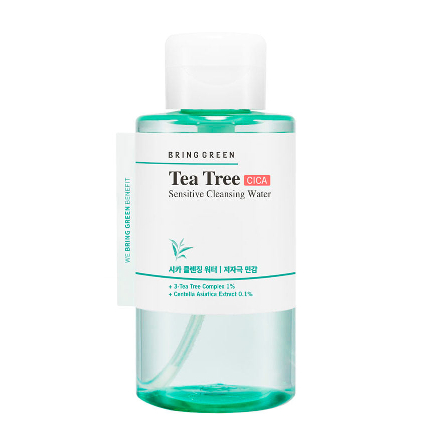 BRING GREEN TEA TREE CICA SENSITIVE CLEANSING WATER 500ML