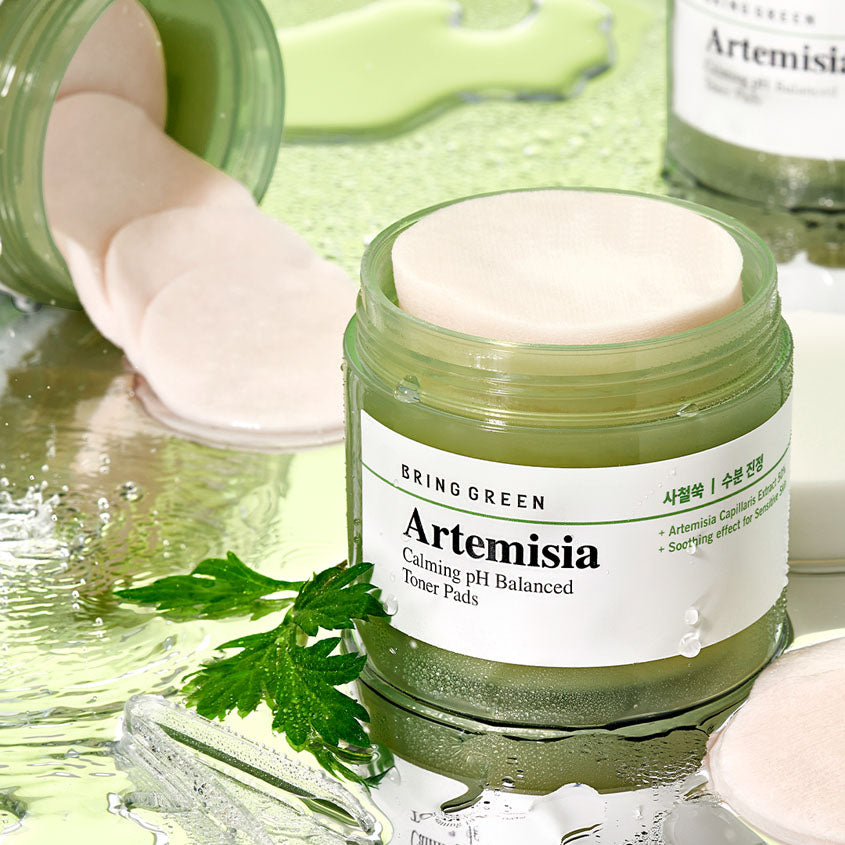 BRING GREEN ARTEMISIA CALMING PH BALANCE TONER PAD 75PCS – buy online