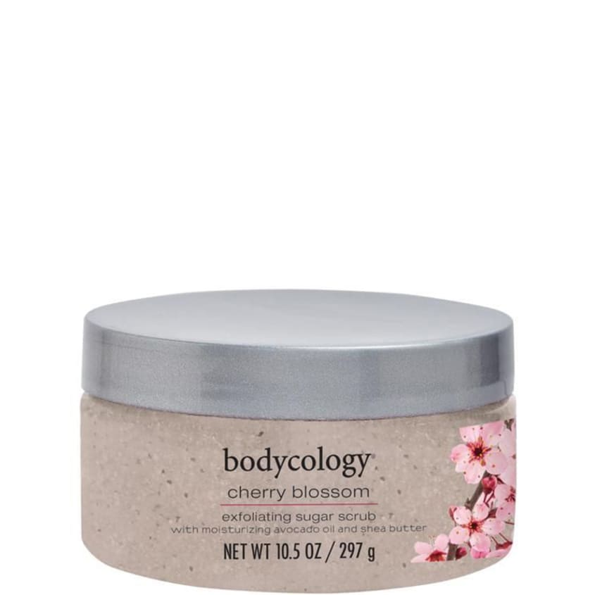 BODYCOLOGY BC CHERRY BLOSSOM EXFOLIATING SGR SCRUB 297 GM