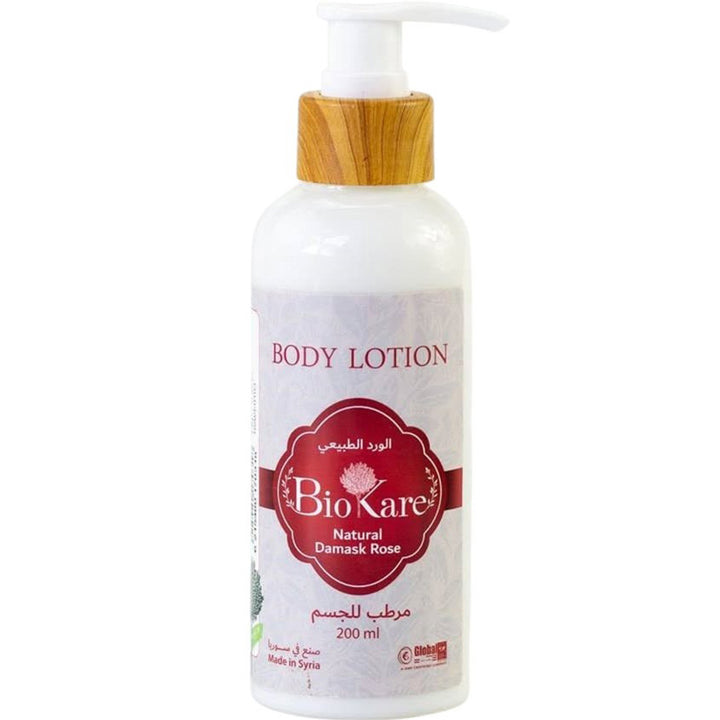 Body care NATURAL DAMASCUS ROSE BODY LOTION 200ML