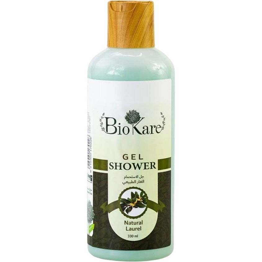 BIOKARE NATURAL LAUREL SHOWER GEL 330ML