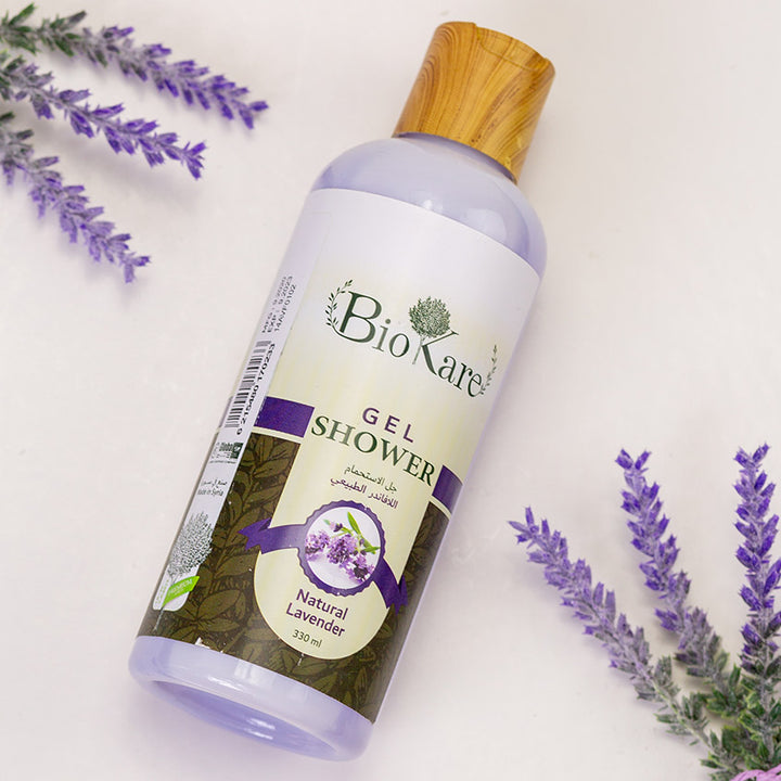 NATURAL LAVENDER SHOWER GEL 330ML