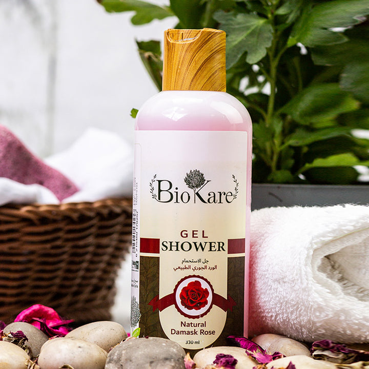 NATURAL DAMASCUS ROSE SHOWER GEL 330ML