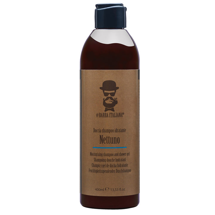 Men's hair care NETTUNO MOISTURIZING AND REFRESHING SHAMPOO AND SHOWER GEL 400ML