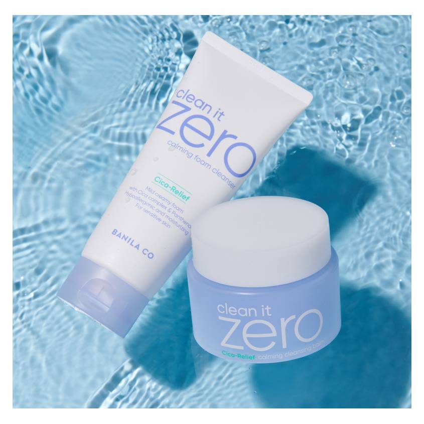 Clean it Zero Calming Foam Cleanser