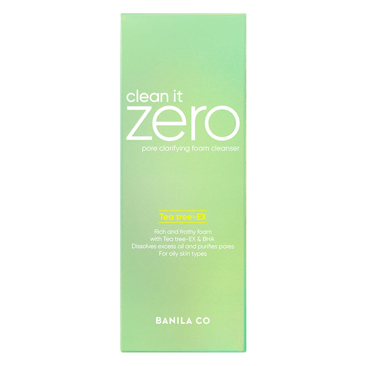 Clean It Zero Tea Tree-Ex Pore Clarifying Foam Cleanser