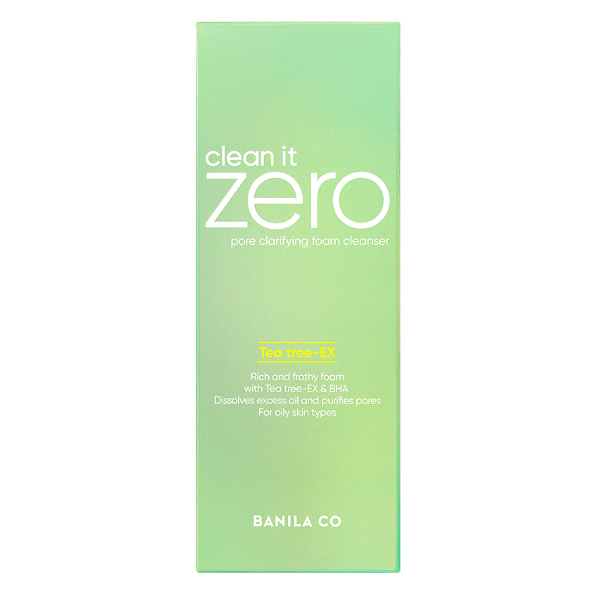Clean It Zero Tea Tree-Ex Pore Clarifying Foam Cleanser