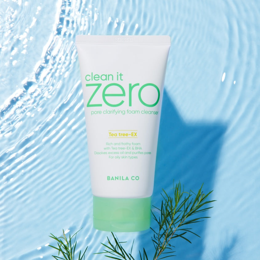 Clean It Zero Tea Tree-Ex Pore Clarifying Foam Cleanser