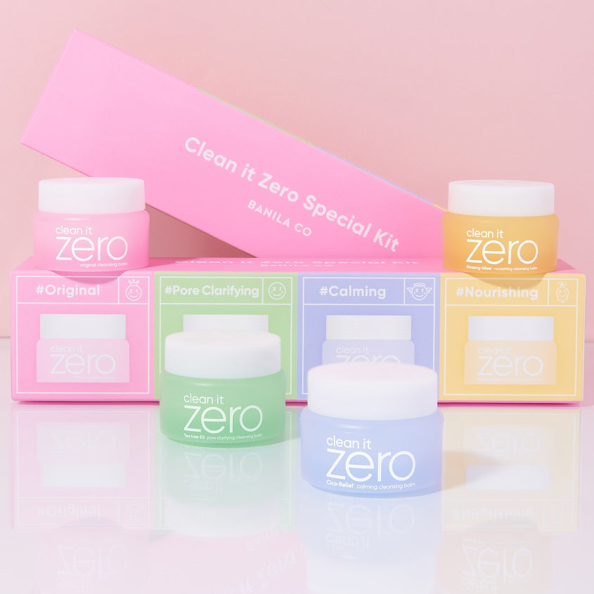 CLEANSING BALM MINIATURE SPECIAL SET (4 TYPES) 7ML*4