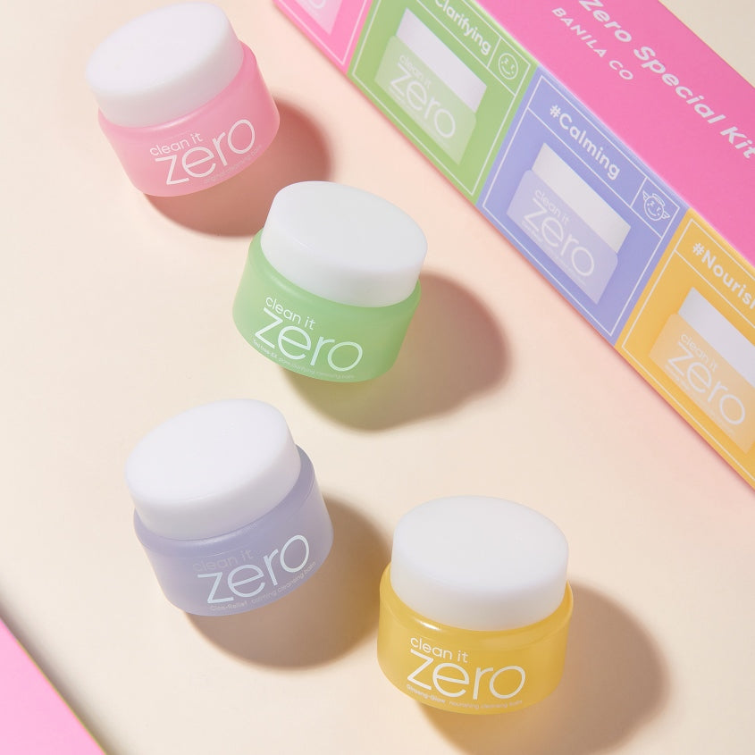 CLEANSING BALM MINIATURE SPECIAL SET (4 TYPES) 7ML*4