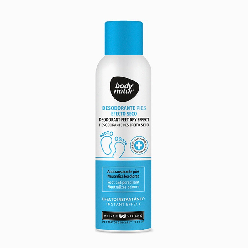 BODY NATUR DEODORANT DRY EFFECT FOOT ANTIPERSPIRANT 150ML