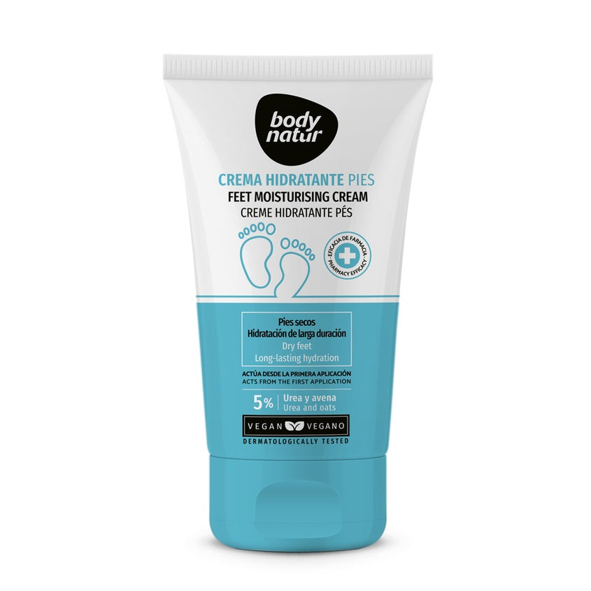 BODY NATUR MOISTURISING CREAM DRY FEET 100 ML