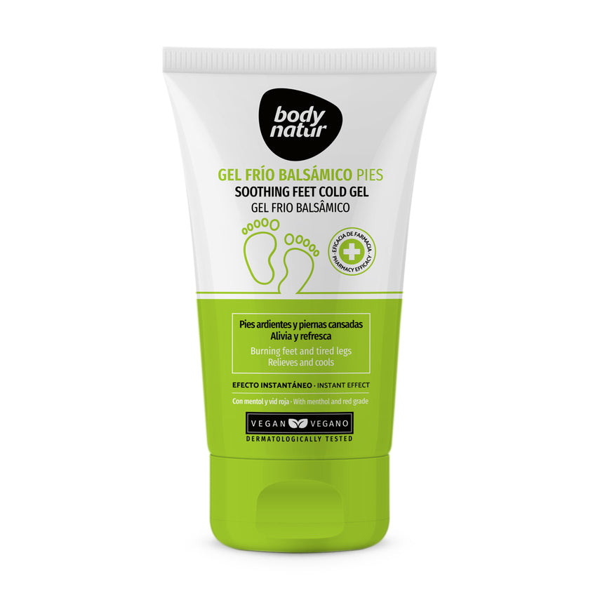 BODY NATUR SOOTHING COLD GEL BURNING FEET & TIRED 100ML