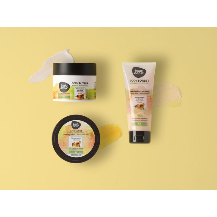 Body care BODY SCRUB MANGO, PAPAYA AND MARULA 200ML