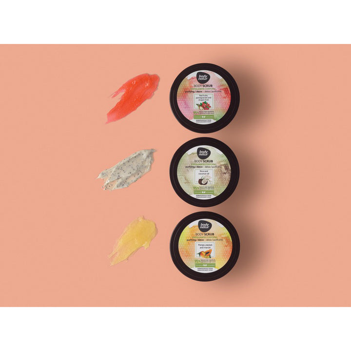 BODY SCRUB MANGO, PAPAYA AND MARULA 200ML