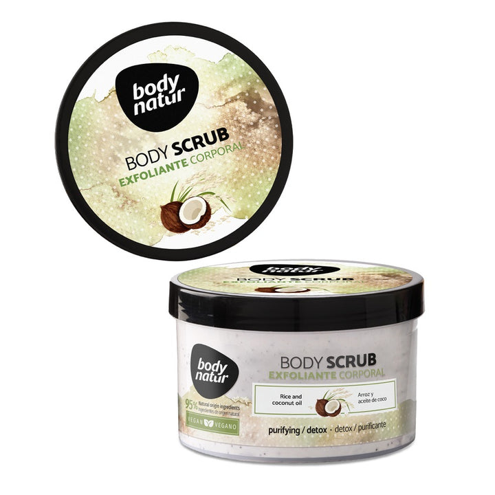 Body care BODY SCRUB RICE AND COCONUT OIL 200ML