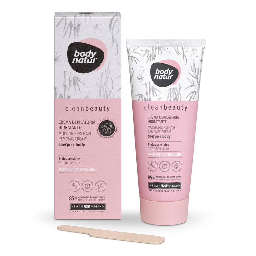 BODY NATUR Hair removal cream Clean Beauty Beauty Bamboo and Spirulina 200ml – photo 5