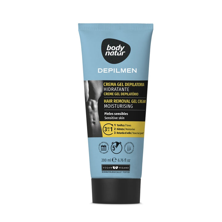 Shaving products HAIR REMOVAL GEL CREAM FOR MEN, SENSITIVE SKIN 3 IN 1 200 ML