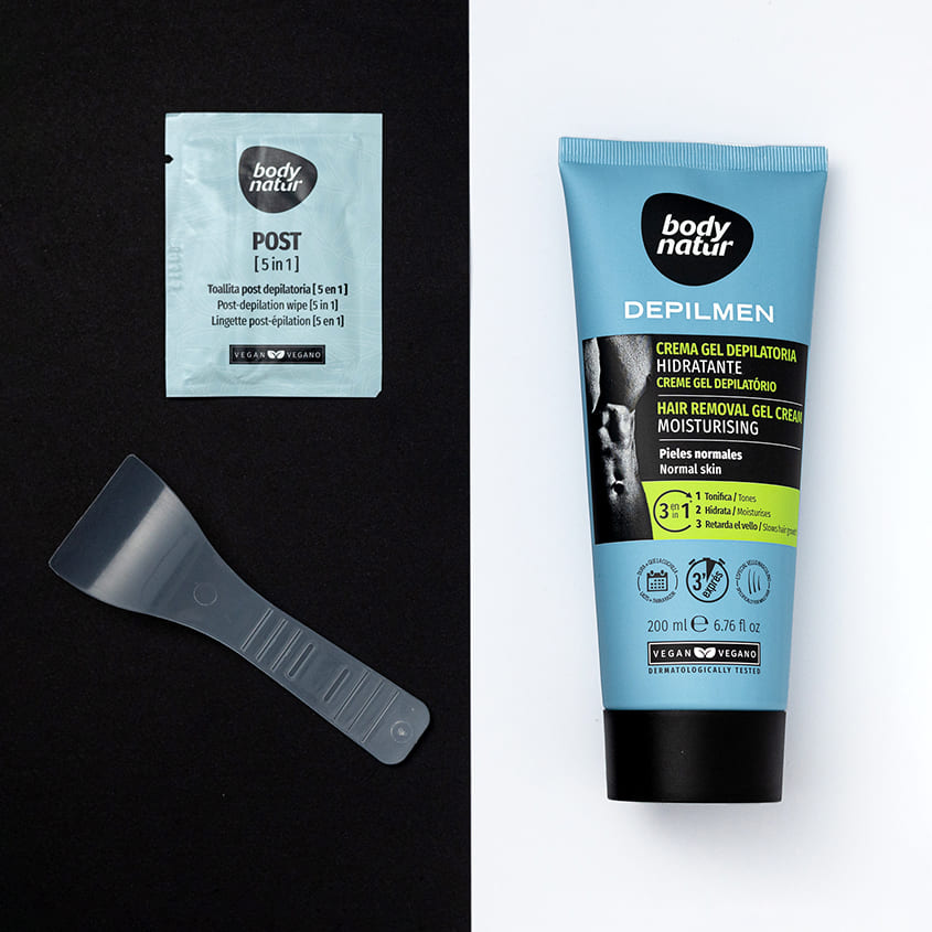 BODY NATUR HAIR REMOVAL GEL CREAM FOR MEN, NORMAL SKIN 3 IN 1 200 ML – شراء أونلاين