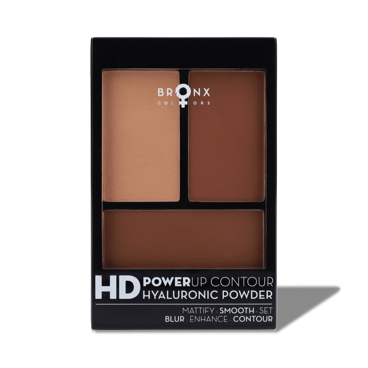 HD POWER UP CONTOUR HYALURONIC POWDER DARK 12G