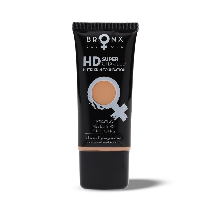 BRONX COLORS HD SUPER CHARGED NUTRI SKIN FOUNDATION LIGHT BEIGE 33ML – buy online