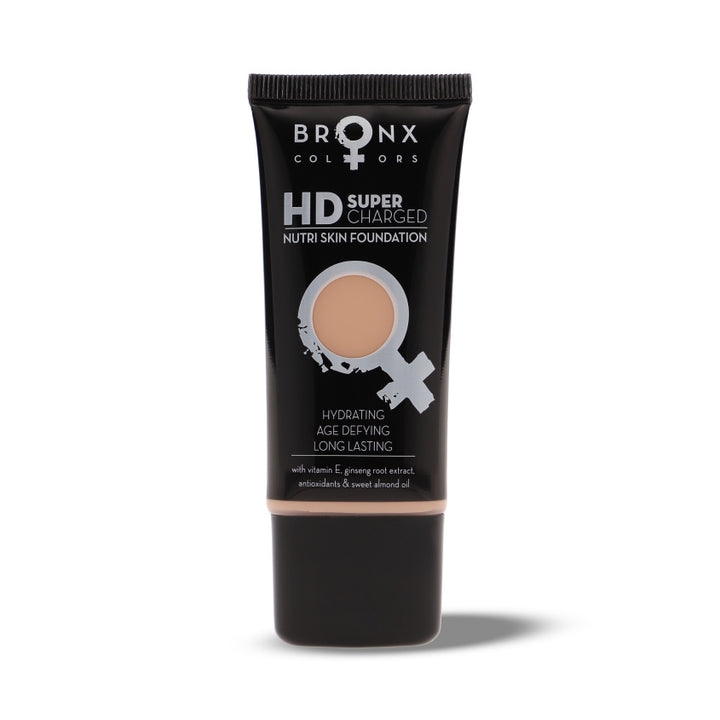 HD SUPER CHARGED NUTRI SKIN FOUNDATION ALMOND 33ML
