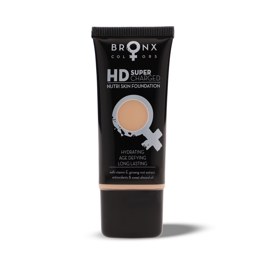 BRONX COLORS HD SUPER CHARGED NUTRI SKIN FOUNDATION VANILLA 33ML – buy online