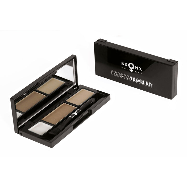 Makeup kits EYE BROW TRAVEL KIT BRUNETTE (2 SHADES+HIGHLIGHTER)