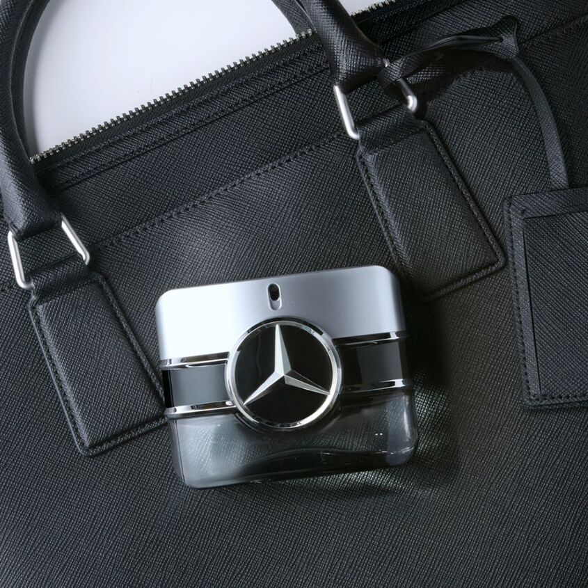 MERCEDES BENZ SET (EDT 100ML + SG 100ML SIGN YOUR ATTITUDE) – free delivery