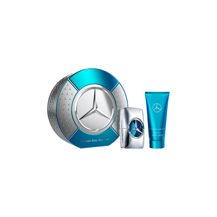 MERCEDES BENZ SET (EDP 100ML + SG 100ML MAN BRIGHT)
