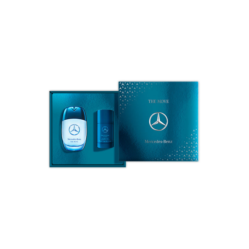 MERCEDES BENZ SET (EDT 100ML +DEOSTICK 75GR THE MOVE)
