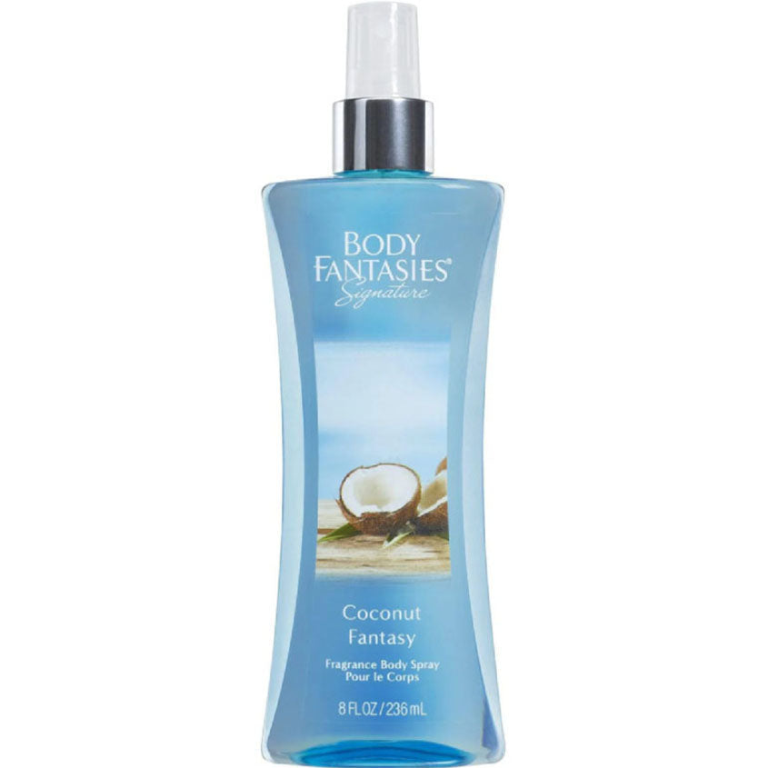 BODY FANTASIES SIGNATRE COCONUT FANTASY 8OZ BODY SPRAY