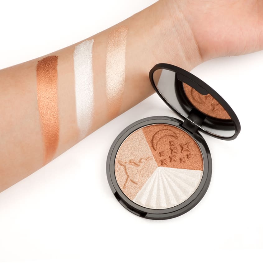 3 Shades Highlighter Palette