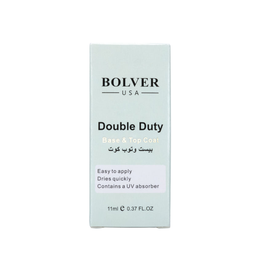 BOLVER DOUBLE DUTY BASE & TOP COAT 11ML