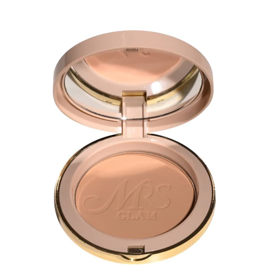 BPERFECT MRS GLAM GLORIOUS SKIN POWDER FOUNDATION 03 LIGHT WARM