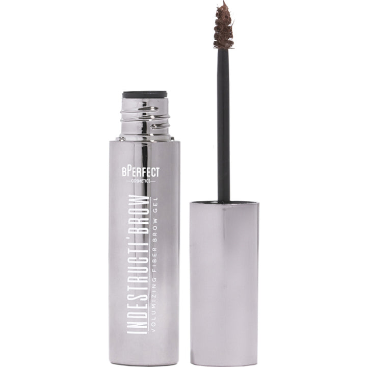 INDESTRUCTIBROW BROW FIBER GEL MASCARA IRID BROWN