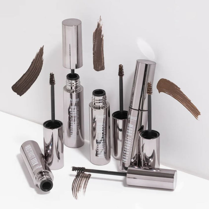 INDESTRUCTIBROW BROW FIBER GEL MASCARA ULTRA DARK BROWN