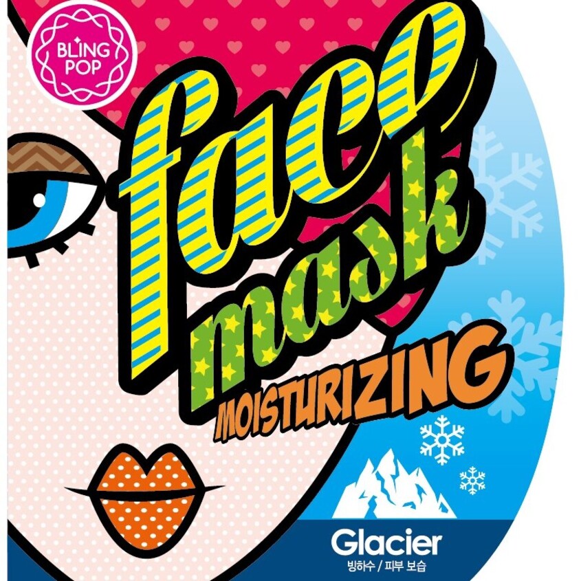 BLING POP GLACIER MOISTURIZING MASK 25ML