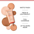 BOURJOIS Air Mat 24H Foundation