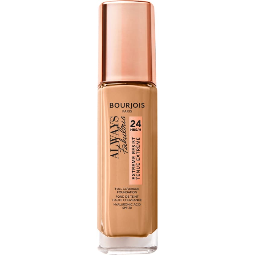BOURJOIS ALWAYS FABULOUS FULL COVERAGE FOUNDATION 410, 30 ML
