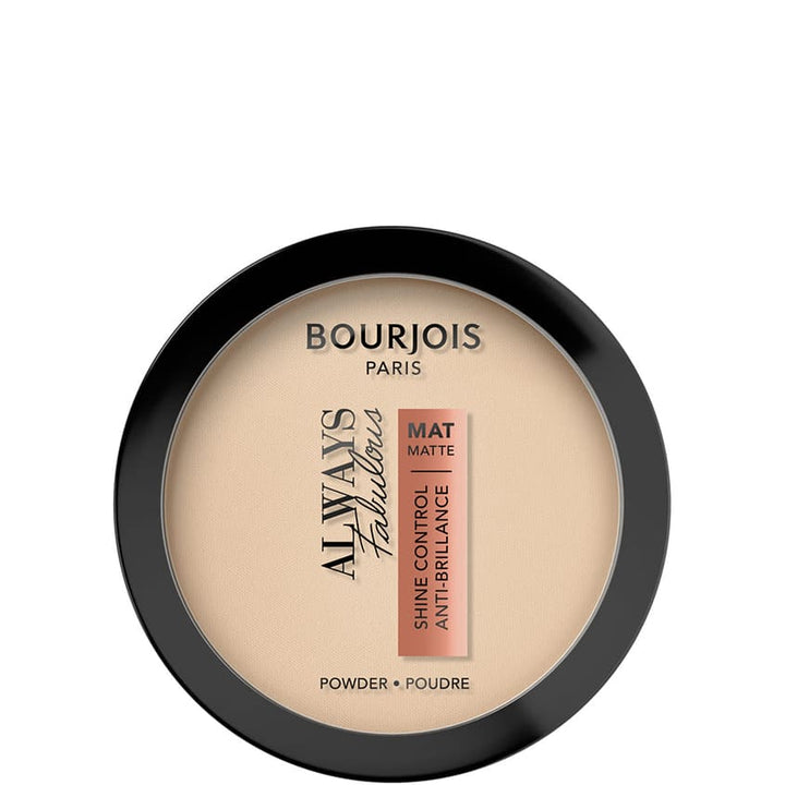 Pressed powder Bourjois Always Fabulous Shine Control, IVORY, 10G
