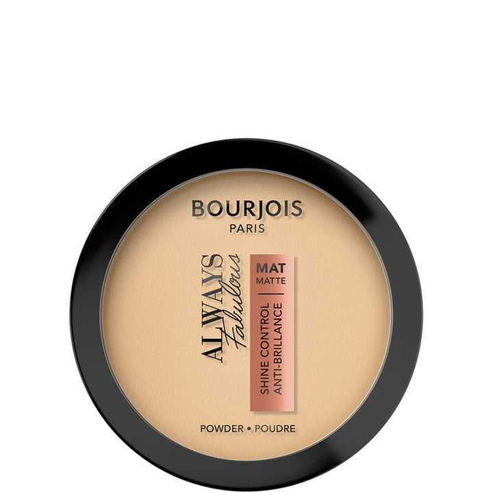 Pressed powder Bourjois Always Fabulous Shine Control, GOLDEN IVORY, 10G