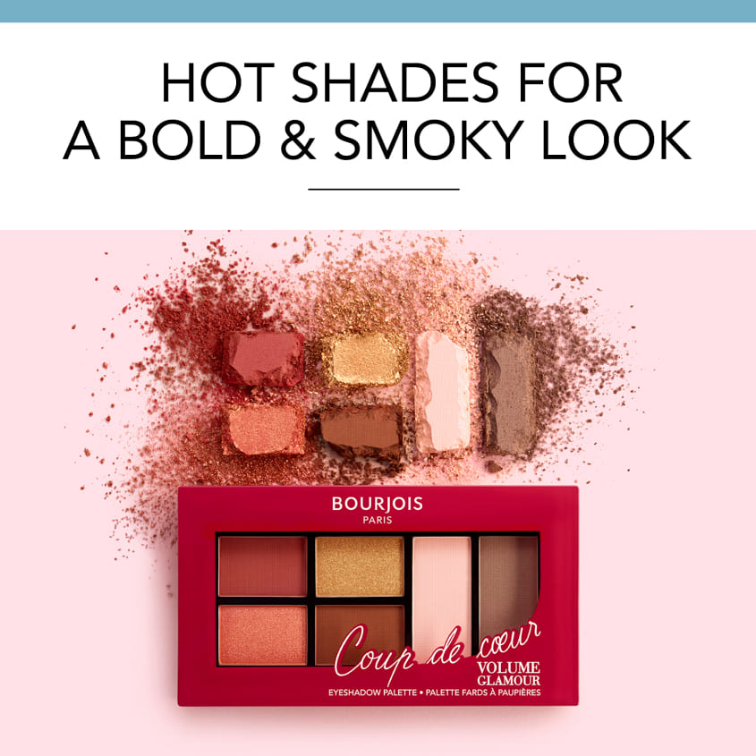Eye shadows palette Bourjois Volume Glamour THEATRE 001, 8,4G – free delivery