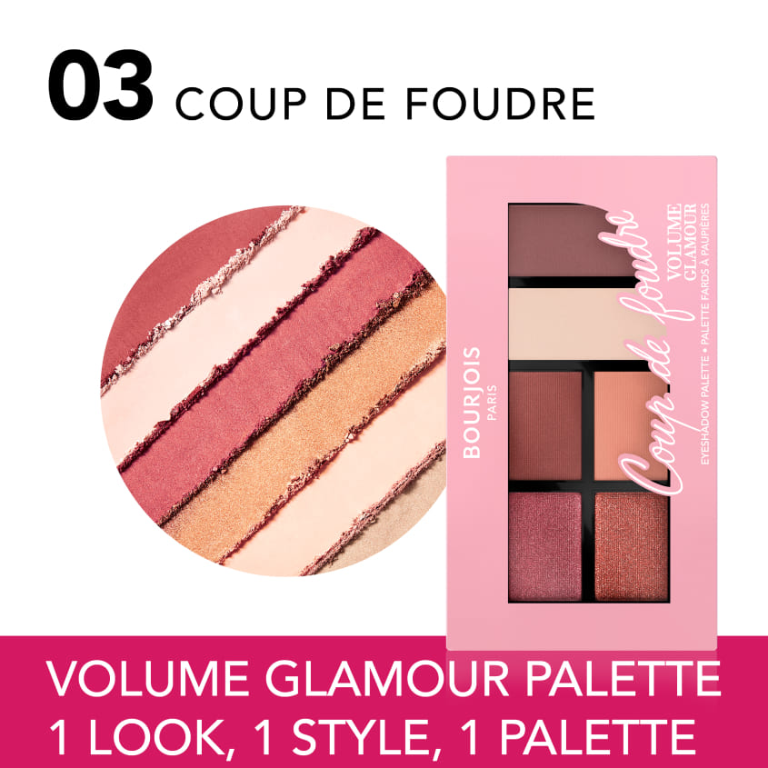 Eye shadows palette Bourjois Volume Glamour THEATRE 003, 8,4G