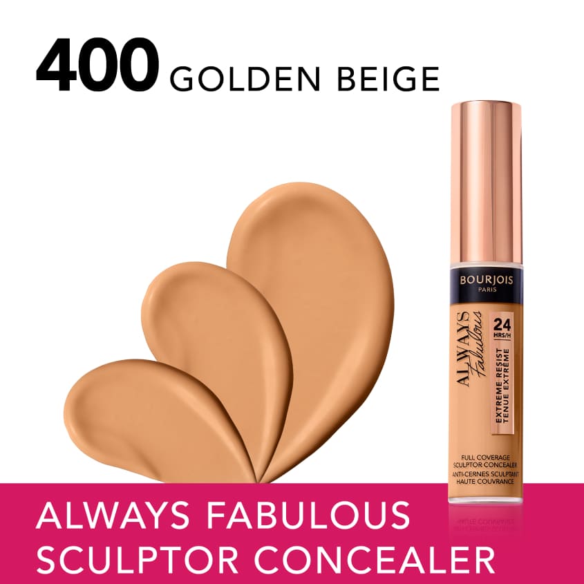 BOURJOIS Always Fabulous Concealer 400 Beige Dore – توصيل مجاني