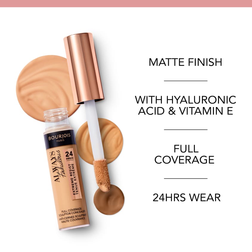 BOURJOIS Always Fabulous Concealer 400 Beige Dore – صورة 5