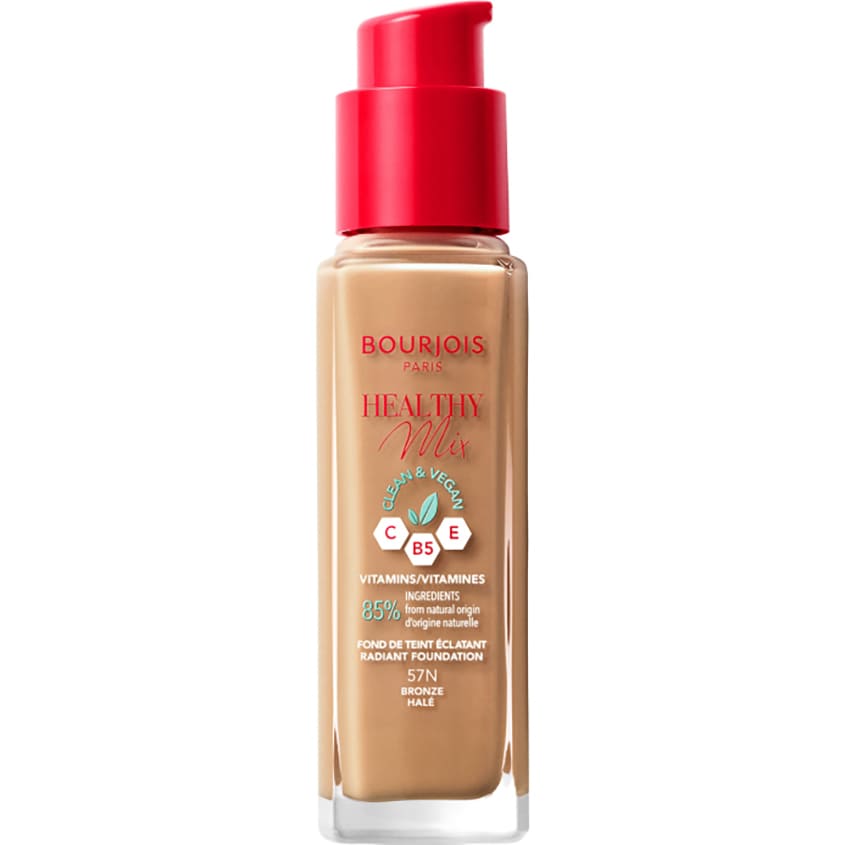 BOURJOIS Healthy Mix Clean Foundation 57N Bronze – photo 5